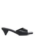 Millie Slip On Heels (Black)