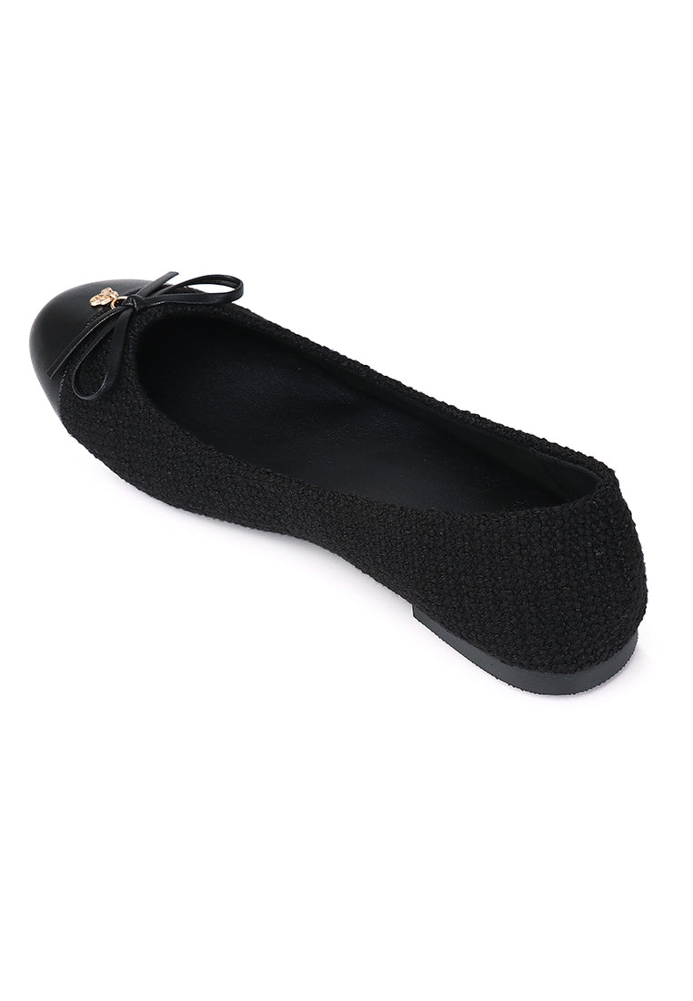 Barbie Groovy Vibes Flats & Ballerina (Black)