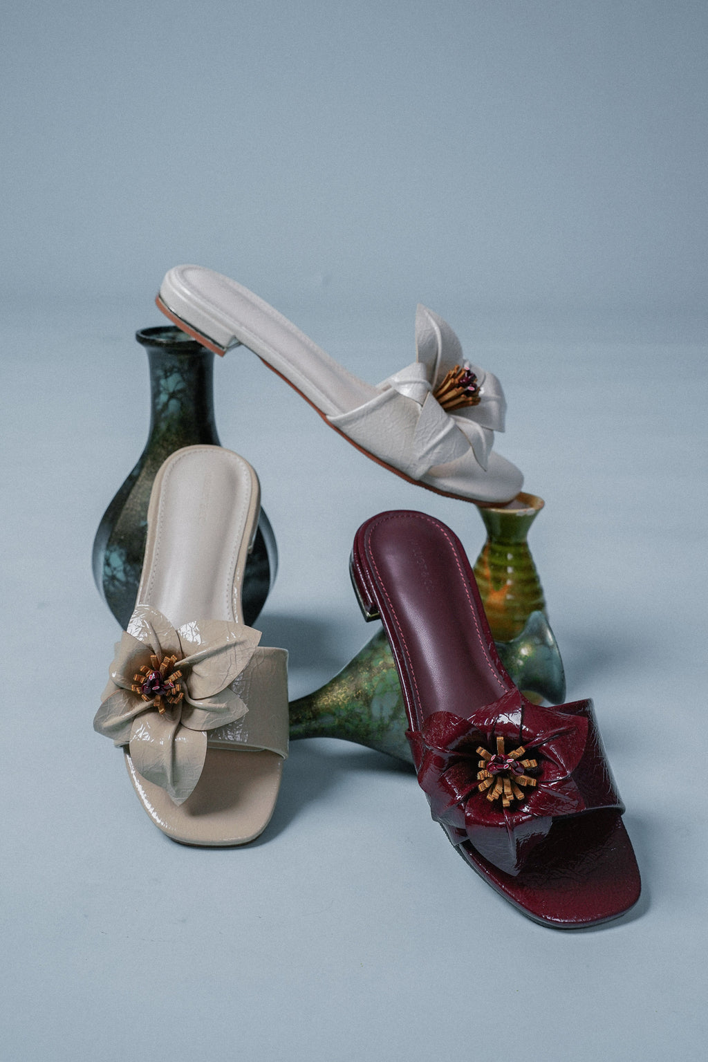 Rowan Floral Sandals (Khaki)