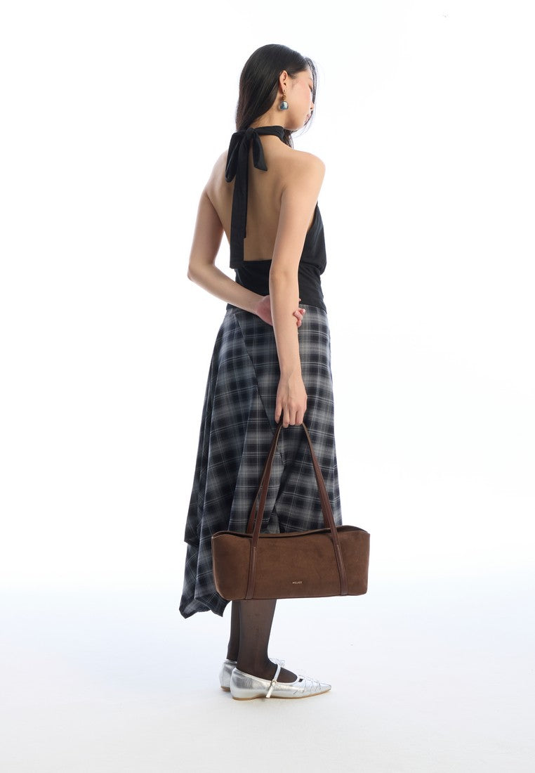 Urban Plush Shoulder Bag (Coffee)