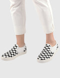 CheckerM Rounded Toe Sneakers Men (Black)