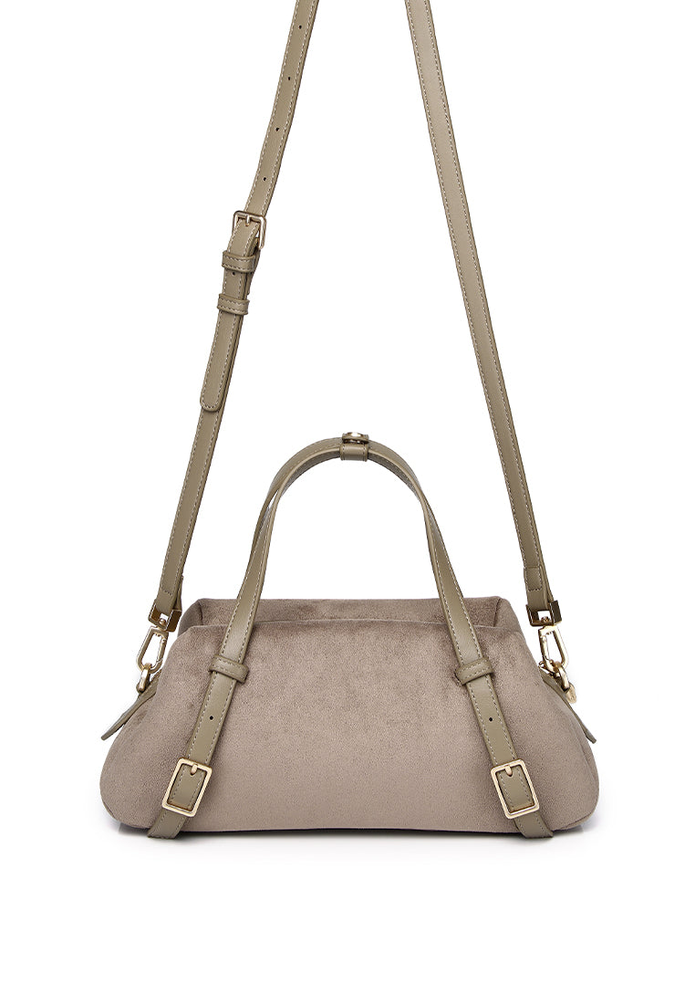 Marley Slouchy Handbag (Taupe)