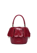 Hana Blossom Bucket Bag (Maroon)