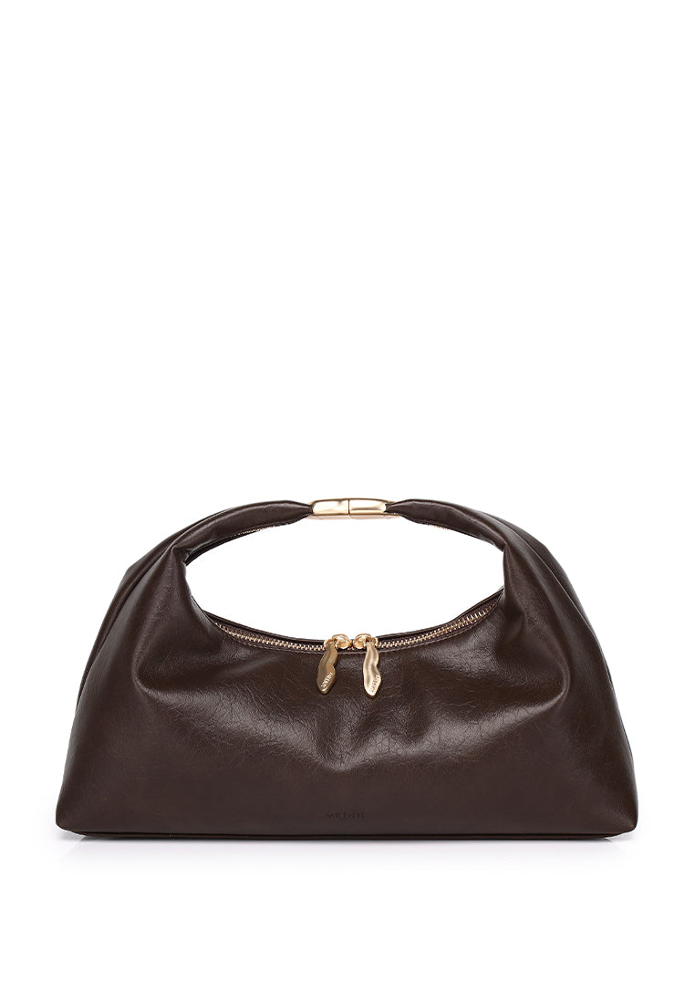 Amber Petite Hobo Bag (Espresso)