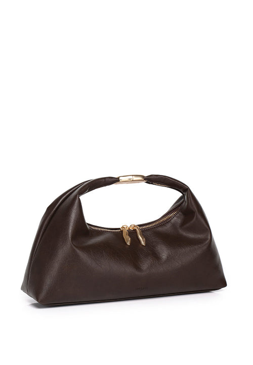 Amber Petite Hobo Bag (Espresso)