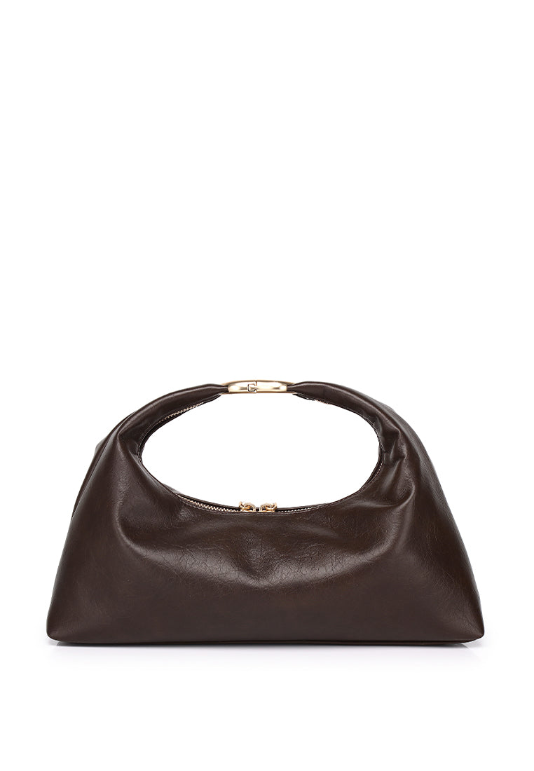 Amber Petite Hobo Bag (Espresso)