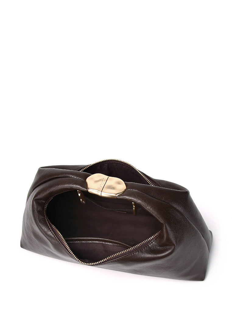 Amber Petite Hobo Bag (Espresso)