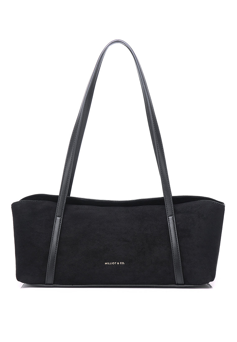 Urban Plush Shoulder Bag (Black)