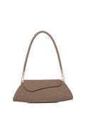 Hattie Flap Shoulder Bag (Taupe)