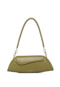 Hattie Flap Shoulder Bag (Olive)