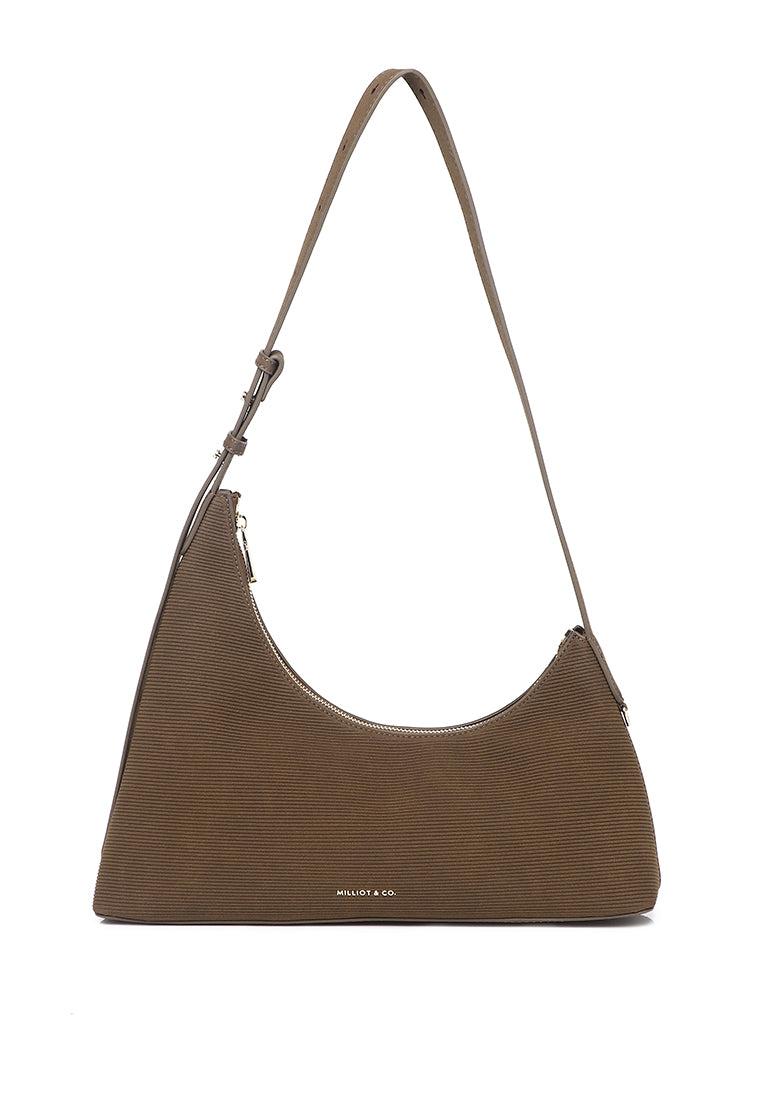 Heather Two-ways Shoulder Bag (Coffee)