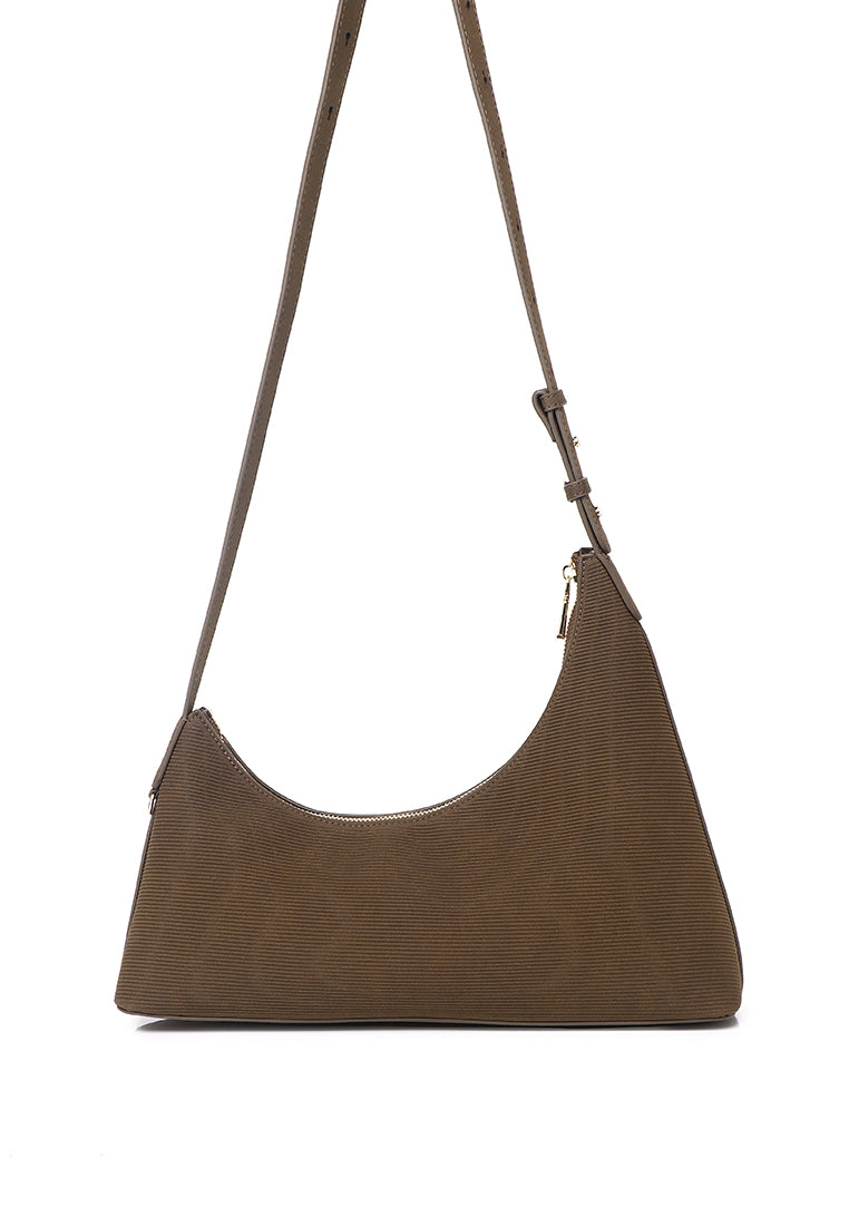 Heather Two-ways Shoulder Bag (Coffee)