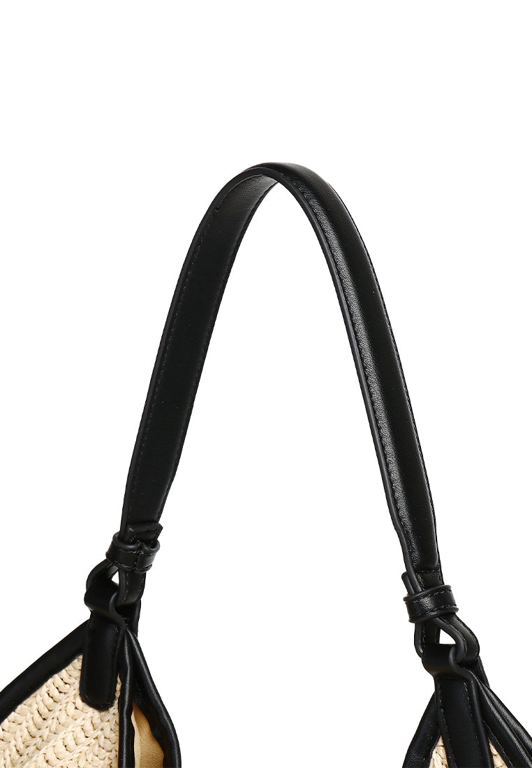 Eden Sculpted Hobo Bag (Caramel)