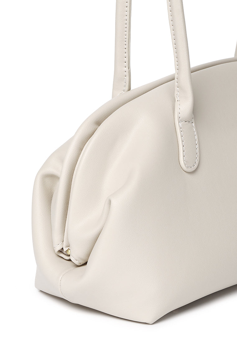Colette Arc Bag (Beige)