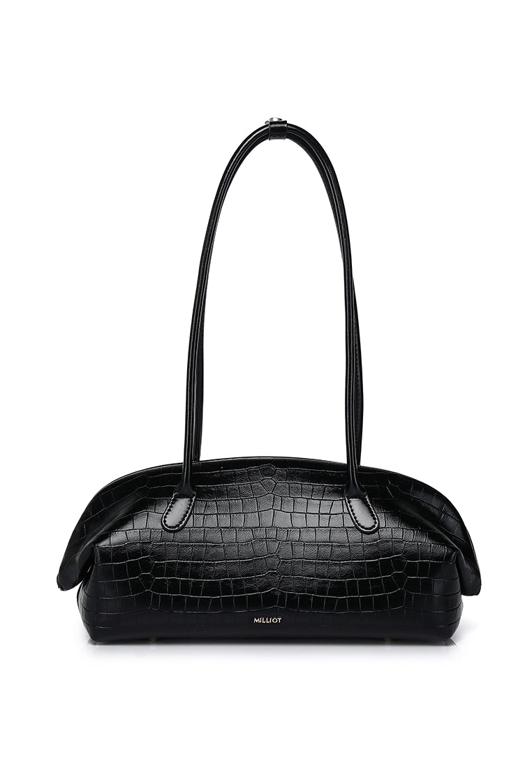 Colette Arc Bag (Charcoal)