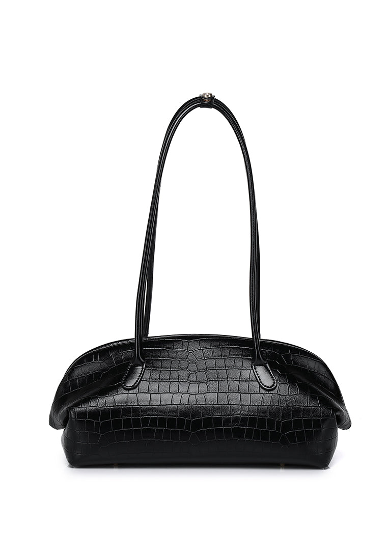 Colette Arc Bag (Charcoal)