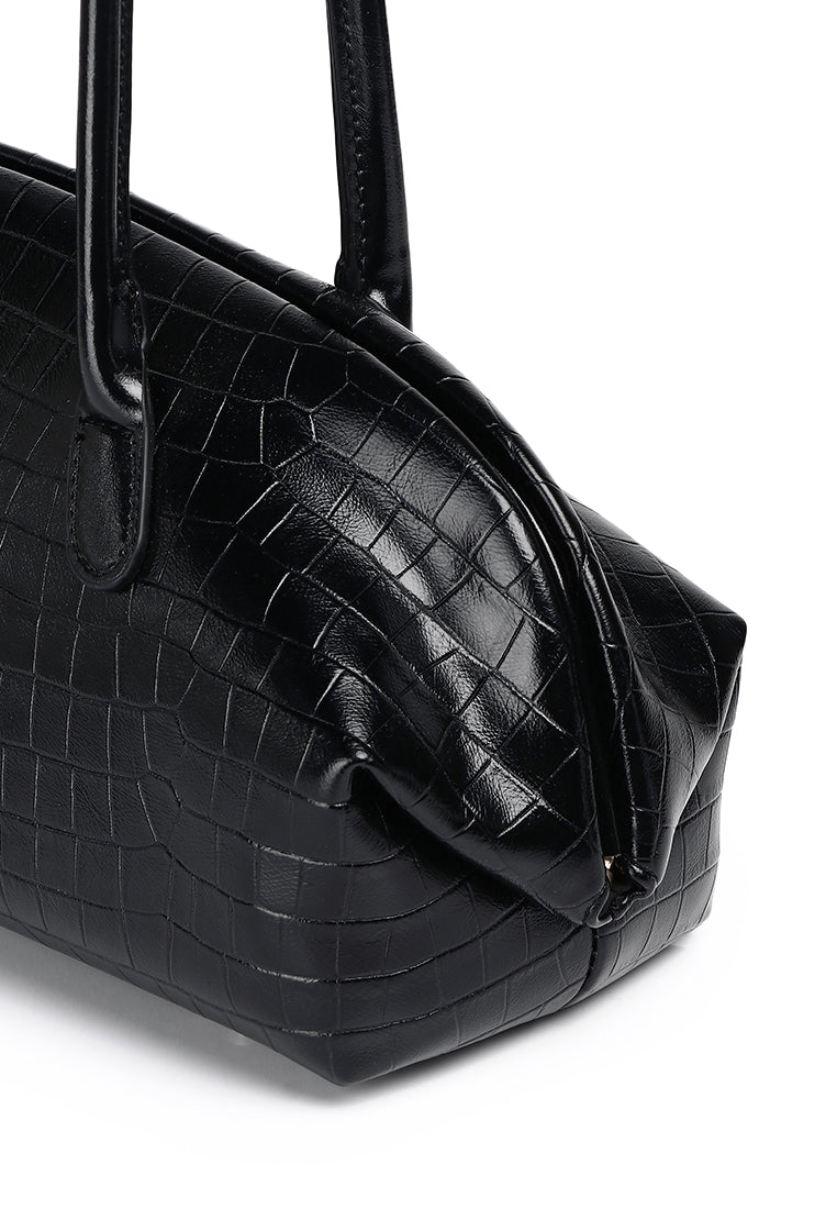Colette Arc Bag (Charcoal)