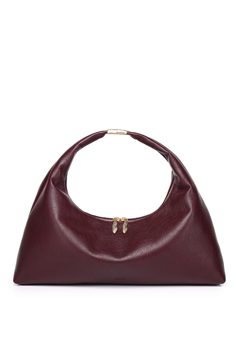 Barrett Hobo Bag (Burgundy)