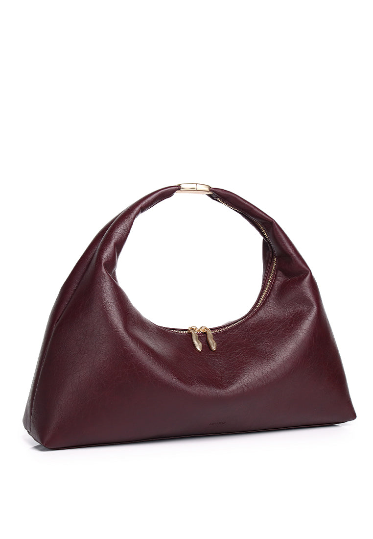 Barrett Hobo Bag (Burgundy)