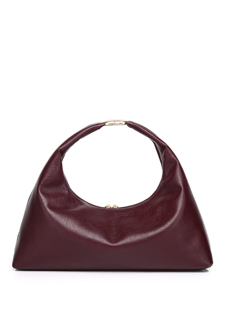 Barrett Hobo Bag (Burgundy)