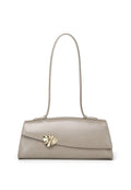 Lorey Flap Shoulder Bag (Taupe)