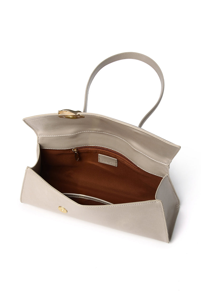 Lorey Flap Shoulder Bag (Taupe)