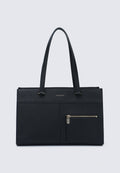 Cody Multi-compartment Tote Bag (Black)
