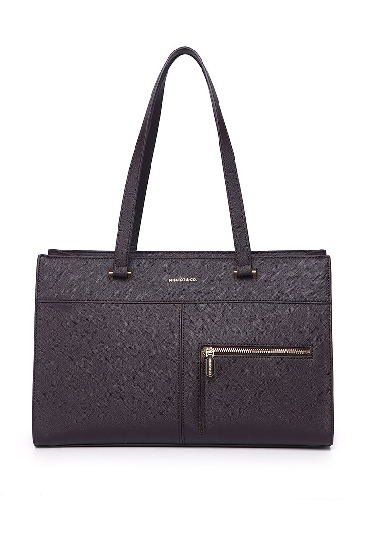 Cody Multi-compartment Tote Bag (Coffee)