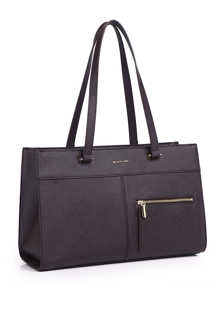 Cody Multi-compartment Tote Bag (Coffee)