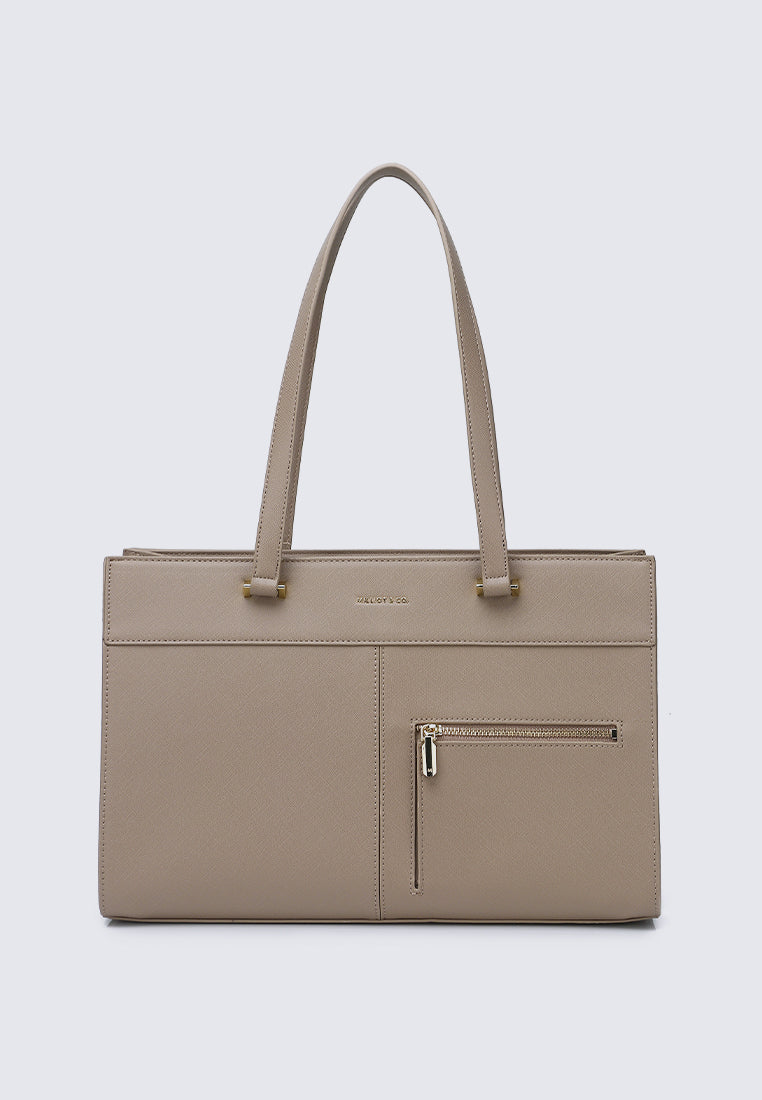 Cody Multi-compartment Tote Bag (Khaki)