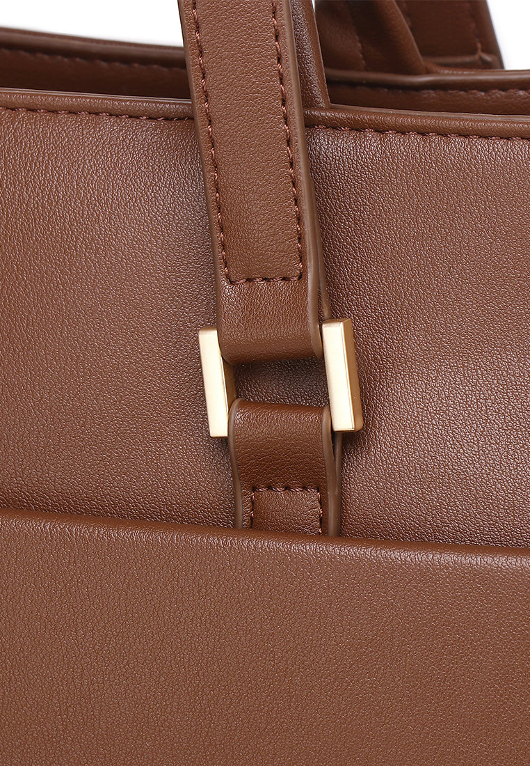 The Ordine Tote Bag (Coffee)