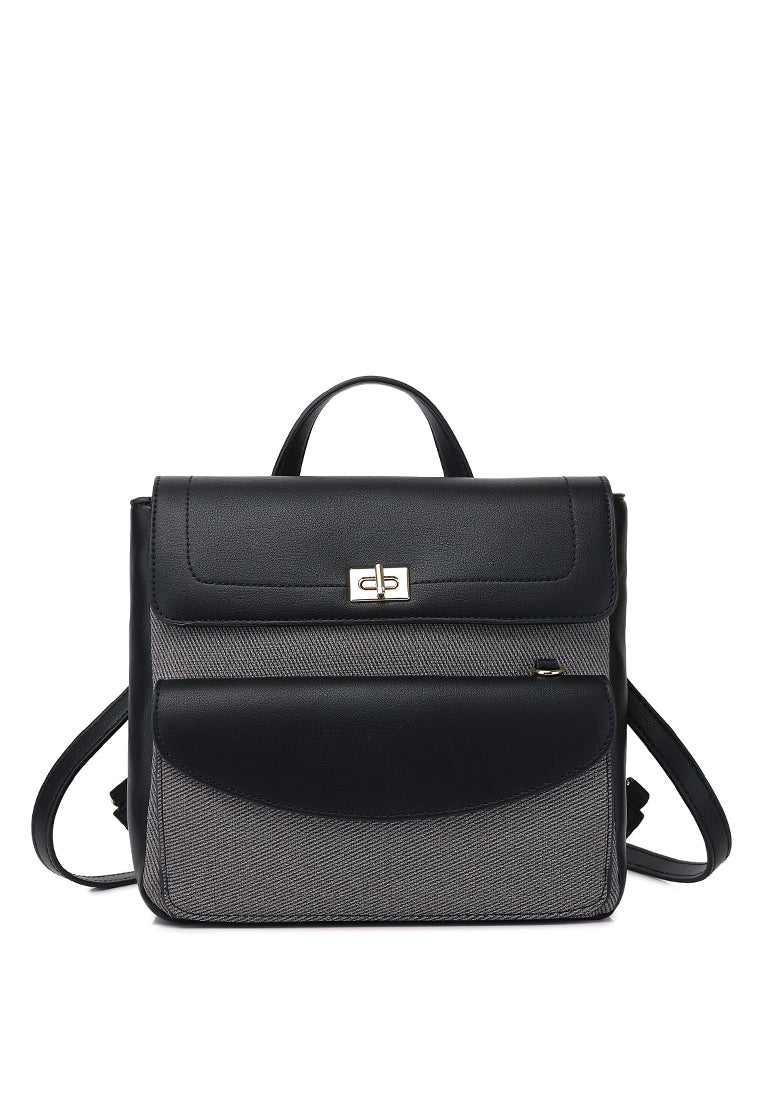 Toastful 3-ways Backpack (Black)