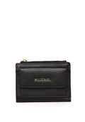 Candy Pop Top Zip Mini Wallet (Black)