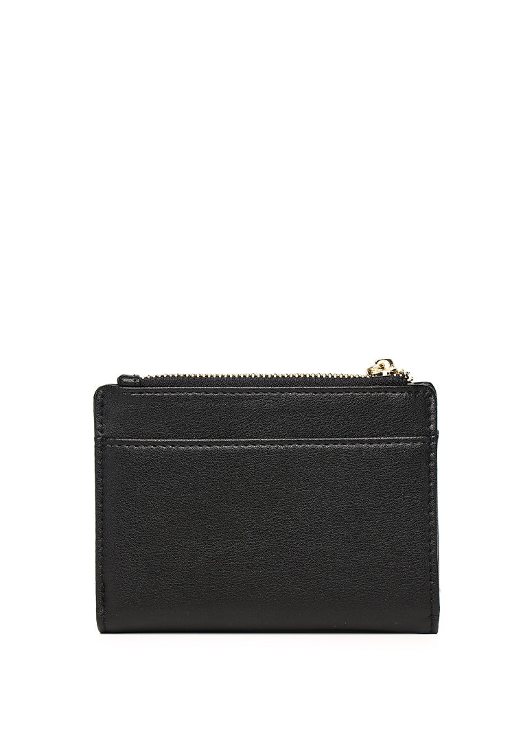 Candy Pop Top Zip Mini Wallet (Black)