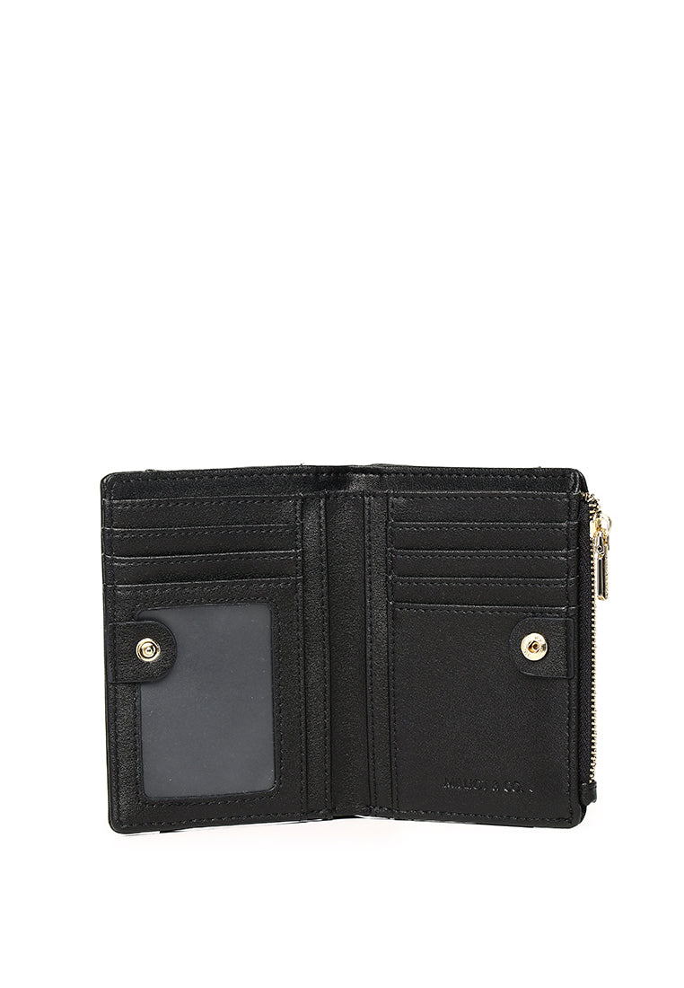 Candy Pop Top Zip Mini Wallet (Black)