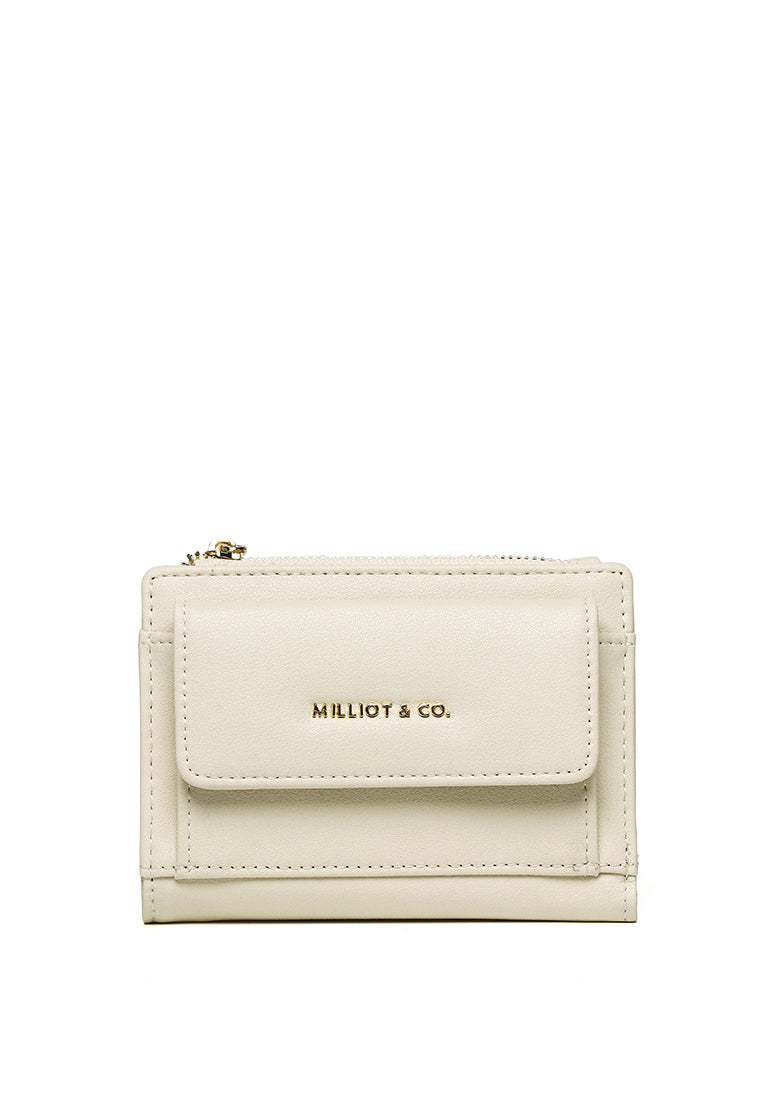 Candy Pop Top Zip Mini Wallet (Cornsilk)