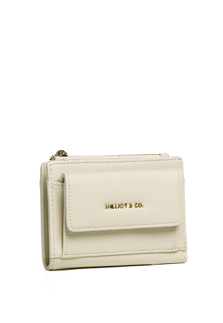 Candy Pop Top Zip Mini Wallet (Cornsilk)