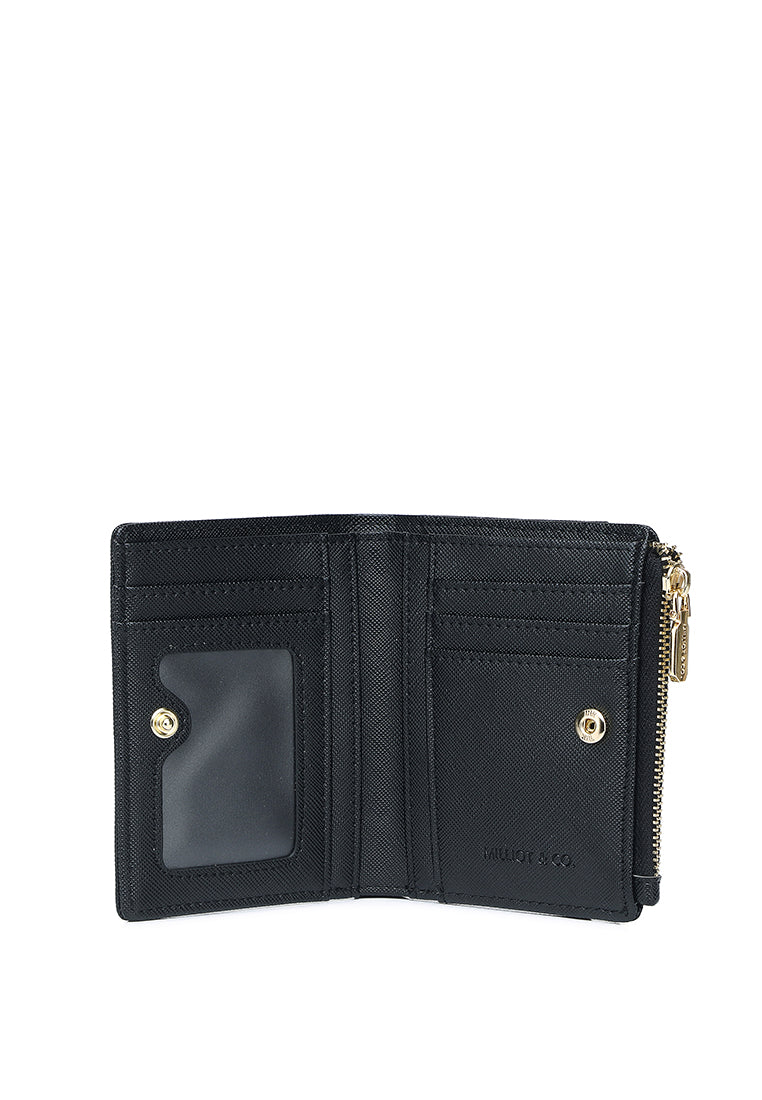 Chic Me Top Zip Mini Wallet (Black)
