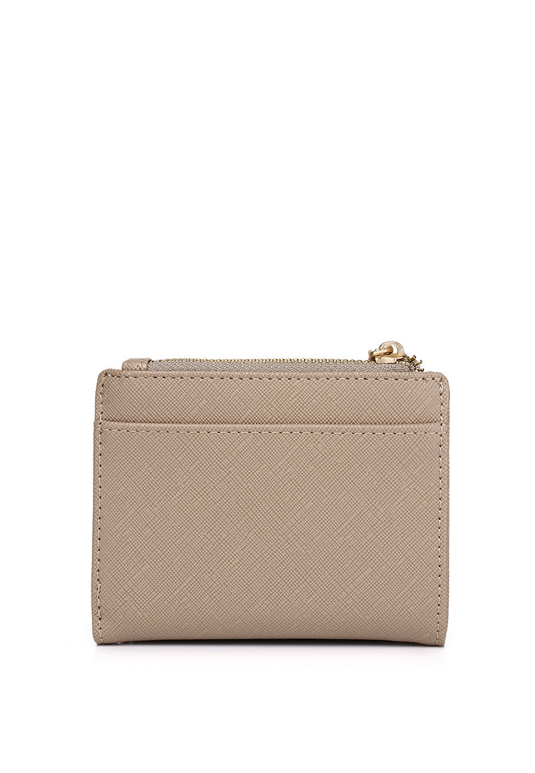 Chic Me Top Zip Mini Wallet (Khaki)