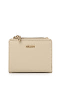 Chic Me Top Zip Mini Wallet (Beige)