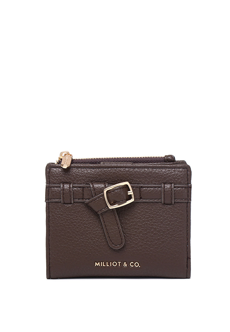 Grace Bifold Short Wallet (Espresso)