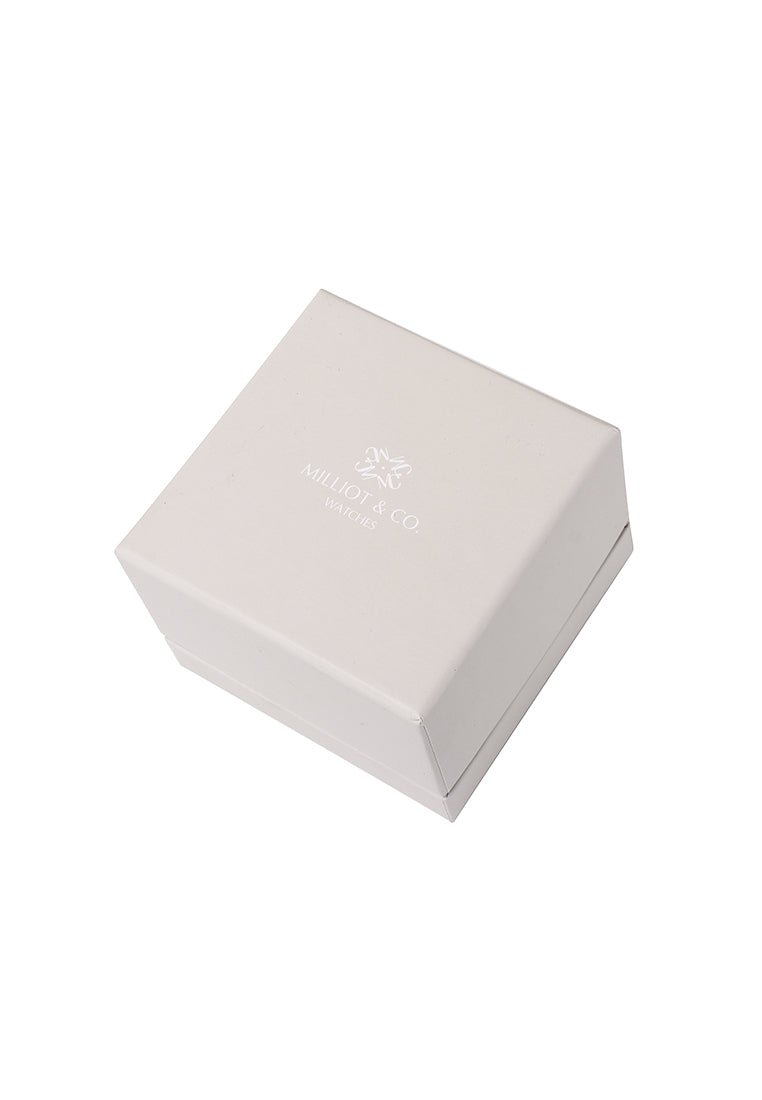 Yuna Rhinestone Analog Watch (Gold)