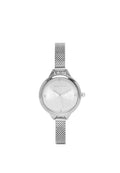 Vera Mesh Strap Analog Watch (Silver)