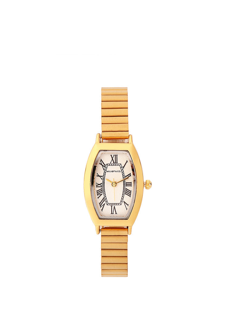 Emily Stainless Steel Analogue Watch (Gold)