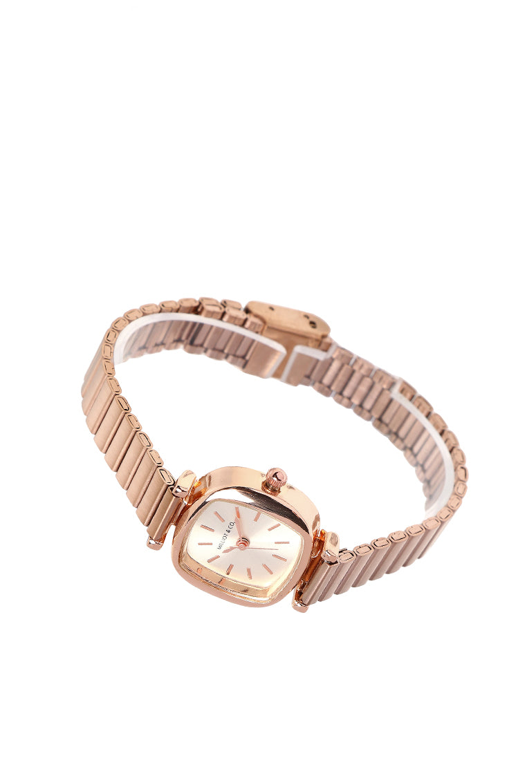 Farah Analogue Watch (Rose Gold)