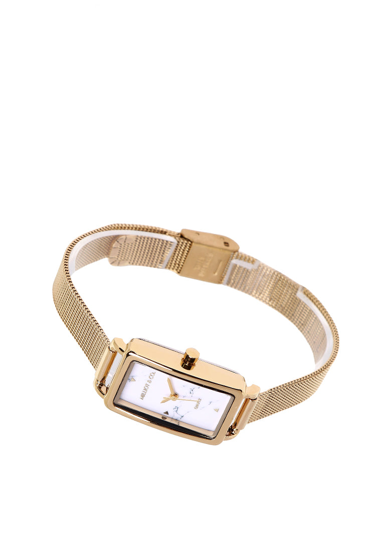 Raven Stainless Steel Analogue Watch (Gold)