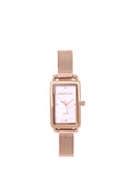 Raven Stainless Steel Analogue Watch (Rose Gold)