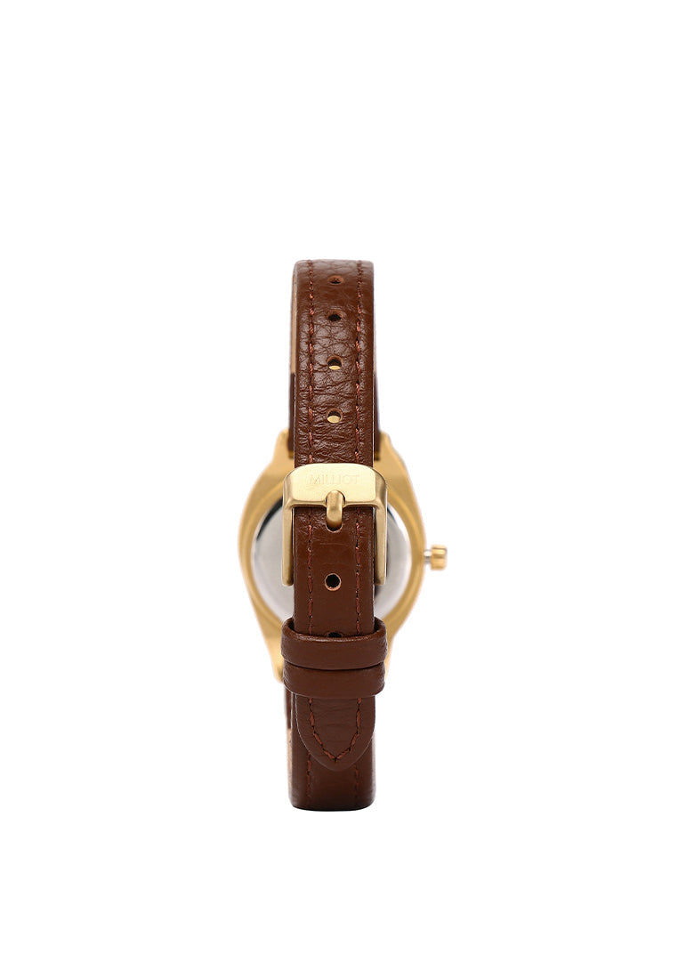 Collins Analogue Watch (Coffee)