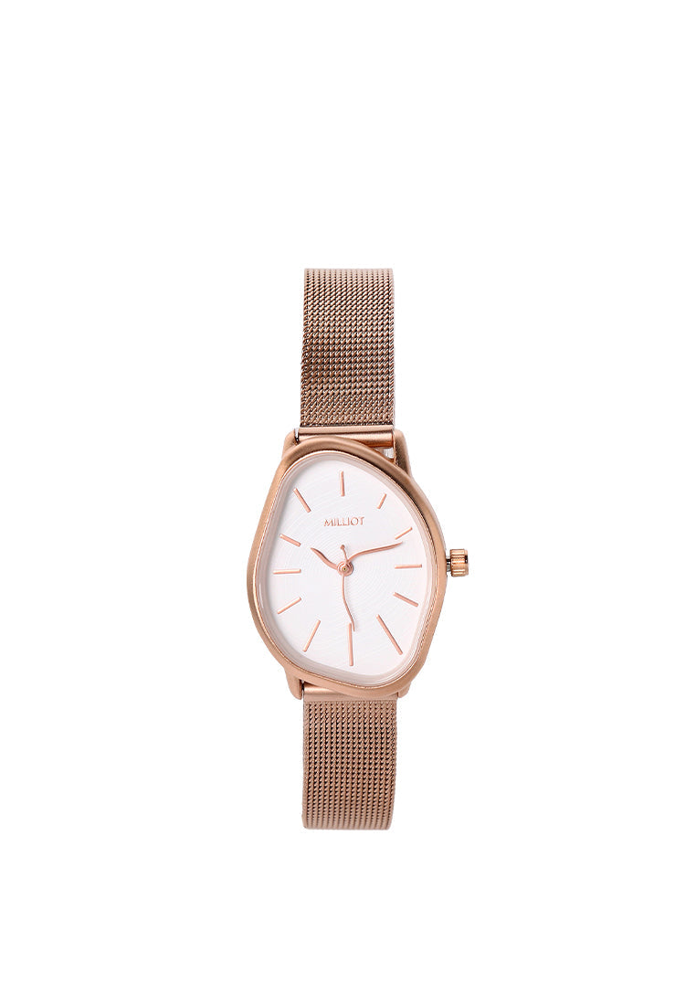 Collins Analogue Watch (Rose Gold)