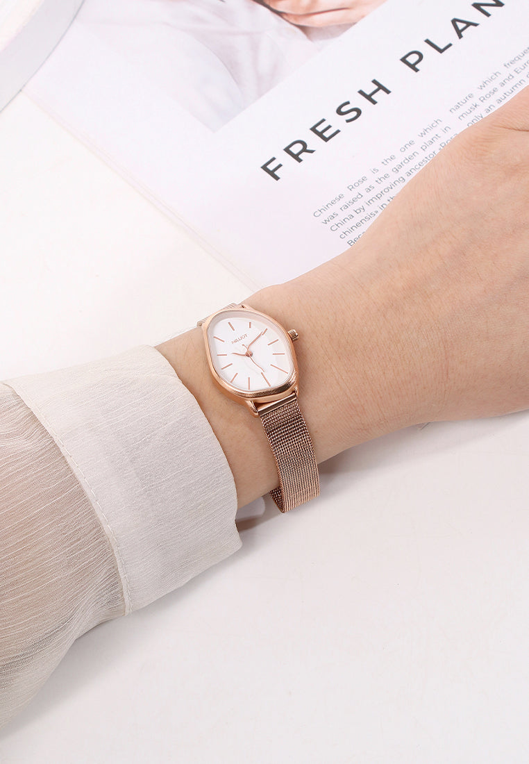 Collins Analogue Watch (Rose Gold)